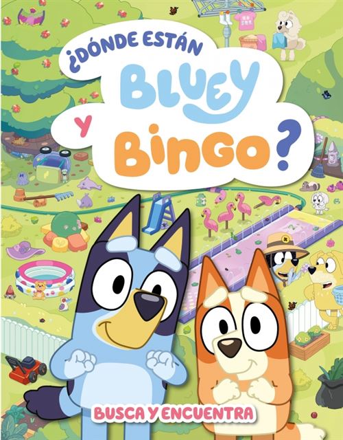 Beascoa Bluey. Libro Juguete - ¿Dónde Están Bluey Y Bingo? (Edición - Bluey (Autor), S.a.u. Penguin Random House Grupo Editor (Traducción)