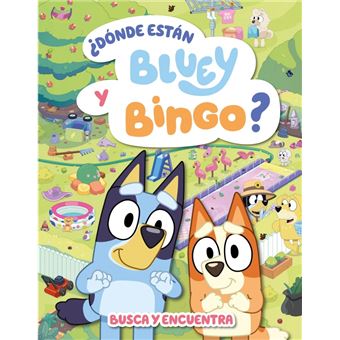 Bluey. Actividades - ¿Dónde están Bluey y Bingo? (Edición en