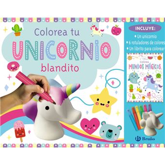Colorea tu unicornio blandito