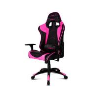 Silla gamer Drift DR300 negra y rosa