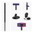 Aspirador Escoba Dyson Pencilvac Fluffycones