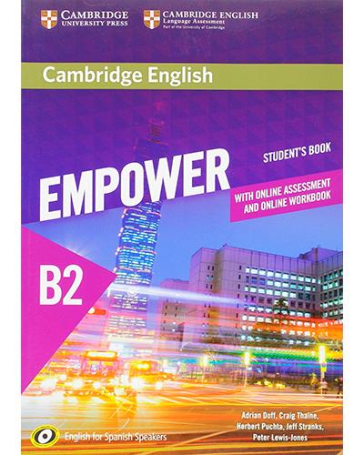 Cambridge English: Empower For Spanish Speakers B2. Student's Book With Online Assessment And Practice And Online Workbook