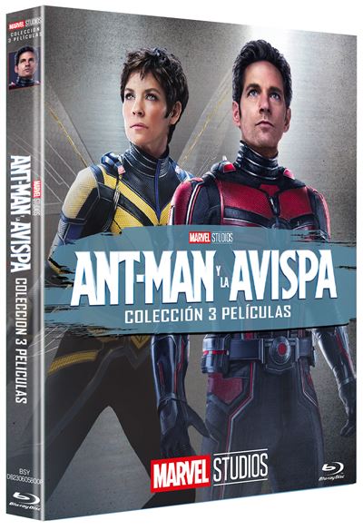 Pack Ant-Man Y La Avispa: Colección 3 Películas - Blu-ray - Peyton