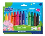 Pack Staedler 12 Rotuladores Noris Peppa Pig