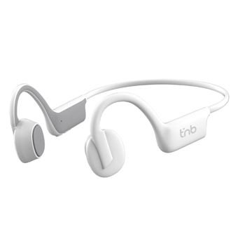 Auriculares deportivos Bluetooth de conducción ósea T'nB Energy Bone Blanco
