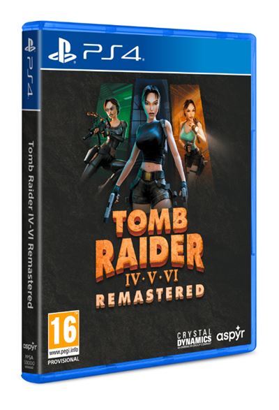Meridiem Oscuras Tomb Raider Iv-V-Vi Remastered Starring Lara Croft Ps4