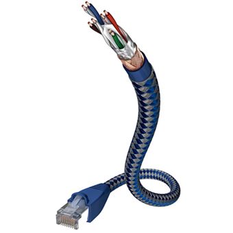 Cable de red Inakustik Premium RJ45-RJ45 1 m Azul - 1