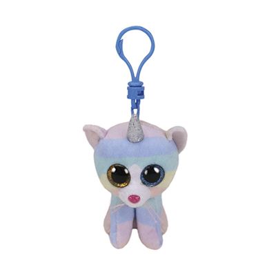 Llavero peluche beanie boos heather cat clip 10cm