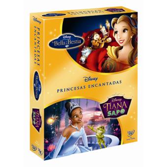 Pack La bella y la bestia  + Tiana y el sapo - DVD - 1