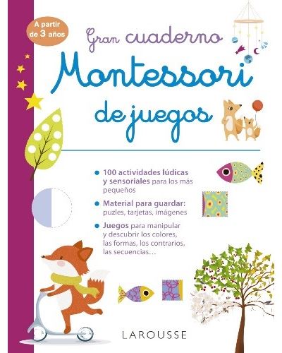 Gran cuaderno Montessori de letras y cifras de 3 a 6 años Este