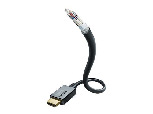 Cable Inakustik Hdmi Ultra High Speed Con Ethernet 2 M Negro
