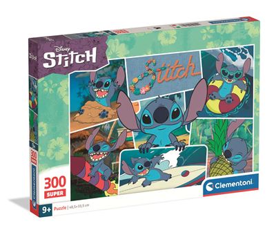 Puzzle clementoni disney stitch 300 pzas