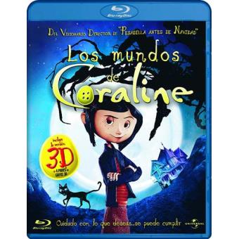 Los mundos de Coraline. Versiones 2D y 3D - Blu-Ray