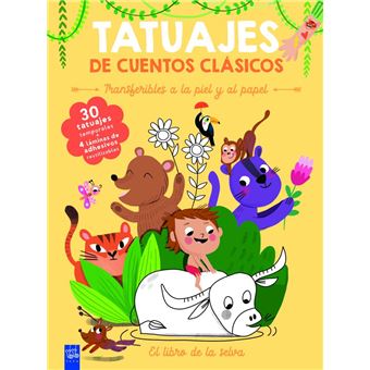 Tatuajes de cuentos clásicos. El libro de la selva