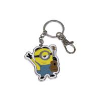 Llavero metálico con mosquetón Minions Stuart