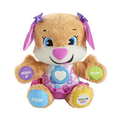 Fisherprice Y Aprende perrita primeros descubrimientos juguetes bebe 6 meses mattel fpp55 +6