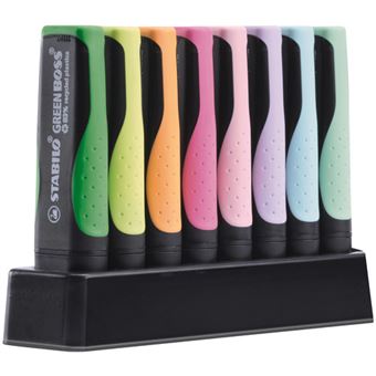 Estuche 6 marcadores fluorescentes STABILO BOSS MINI Pastellove Edition  multicolor - Subrayador - Los mejores precios