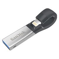 Pendrive Memoria USB 3.0/Lightning Sandisk iXpand Flash Drive 128GB