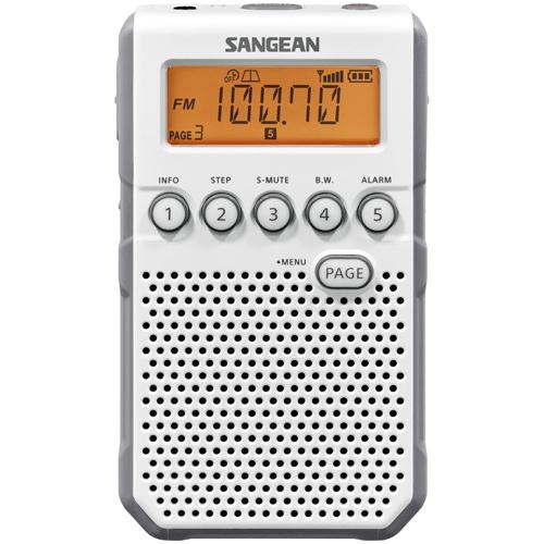 Radio Portátil Sangean Dt-800 Blanco