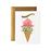 Postal Pepa Paper Happy Birthday Ice cream_0