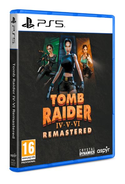 Tomb Raider Iv-v-vi Remastered Starring Lara Croft Ps5