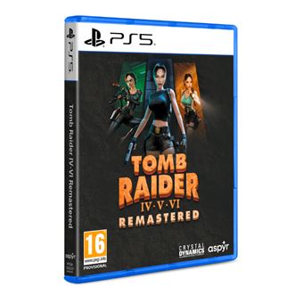 Tomb Raider IV-V-VI Remastered Starring Lara Croft PS5