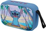 Altavoz portátil bluetooth stitch con acabado de tela