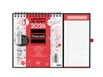 Calendario Con Imán Escribir Finocam Neutro Ene-dic 2026 Xs - 140x150 Mm Mes Vista Español