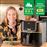 Freidora de aire Bourgini Airfryer Slim Fit 8L 1700W