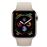 Apple Watch S4 44mm LTE Caja de acero inoxidable en oro y correa deportiva en color Piedra
