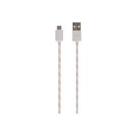 Cable T'nB Micro USB Blanco 2 m