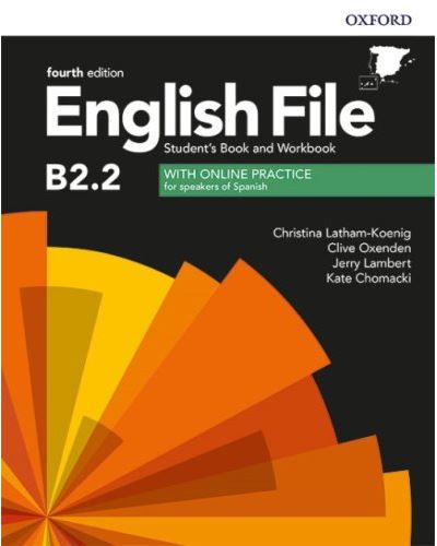 Oxford University Press English File 4Th Edition B2.2. Student's Book And Workbook With Key Pack