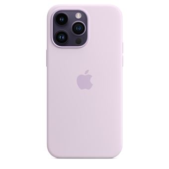 Funda de silicona Apple con MagSafe Lila para iPhone 14 Pro Max - Funda para  teléfono móvil