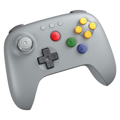 Mando 8bitdo 64 Bluetooth Classic Gris