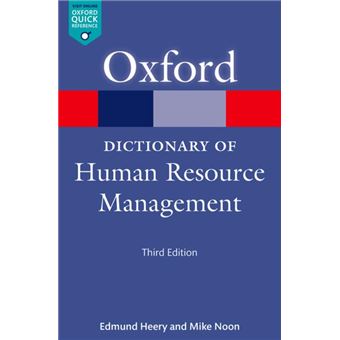 A Dictionary of Human Resource Management - 1