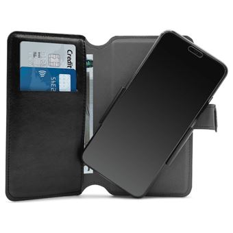 Funda Puro Wallet 360° XL Negro para smartphone 6''