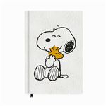Erik Cuaderno Premium A5 Tapa Dura De Felpa Snoopy