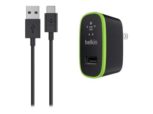 Cargador Belkin con micro USB-C Negro