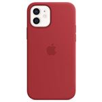 Funda de silicona Apple Rojo para iPhone 12