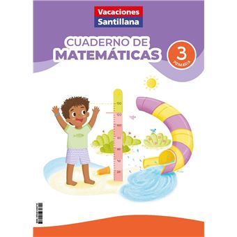 Vacaciones Santillana 3º Primaria Cuaderno de matemáticas 2026 