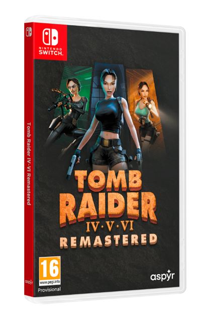 Tomb Raider Iv-v-vi Remastered Starring Lara Croft Nintendo Switch