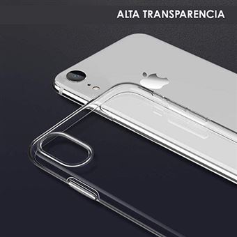 Icoveri Funda de Silicona Blanca Compatible con iPhone X / XS