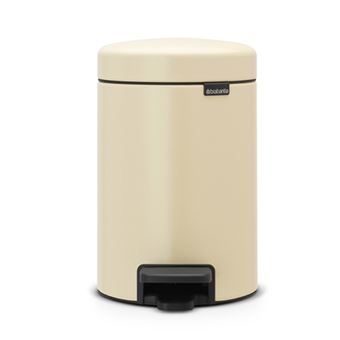 Cubo de basura con pedal Brabantia NewIcon 3 L Beige