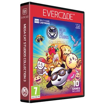 Cartucho Evercade Mega Cat Studios Collection 3