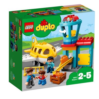 Lego Duplo Town aeropuerto juguete de preescolar para niños y 2 5 años torre control 10871 29