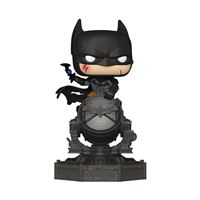 Figura Funko Premium DC Batman con batseñal 10cm