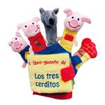 Los 3 Cerditos Y El Lobo (Libro Guante Con Títeres De Dedo)