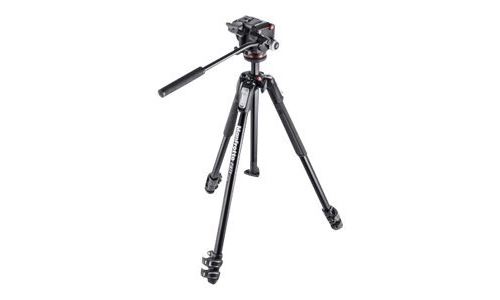 Trípode Manfrotto 190x Con Rótula 2w Kit