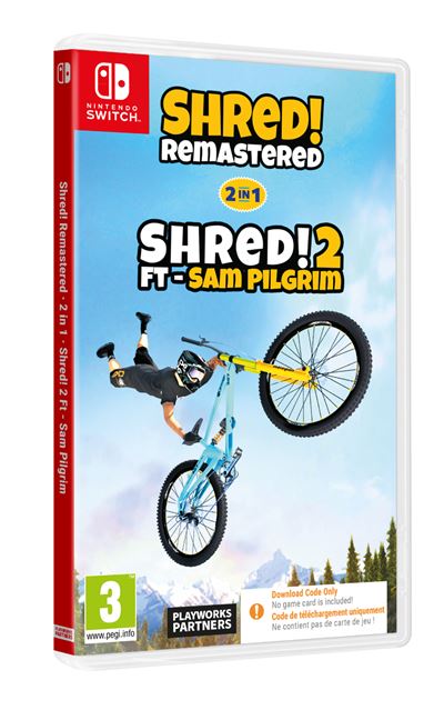 Shred! Remastered 2en1 Shred! 2 Nintendo Switch - Código De Descarga
