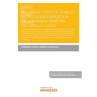 Propiedad forestal pública y utilización energética de la biomasa forestal en Castilla y León  (Papel + e-book) - 1